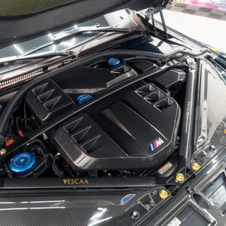 V2 Carbon Fiber Engine Cover for BMW G80 G82 G87 M3 M4 M2