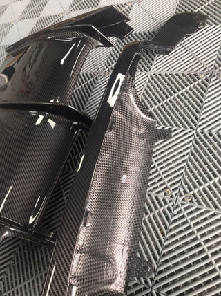 PSM Style Rear Diffuser | Prepreg 4 Piece with Undertray for BMW F8X M3 M4