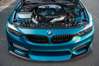 Carbon Fiber Upper Tie Bar Radiator Support Brace for BMW F8X M2 M3 M4 and F2X F3X 2, 3, 4 Series