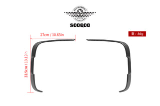 SQ Style Rear Canards for BMW F87 M2, M2C and CS