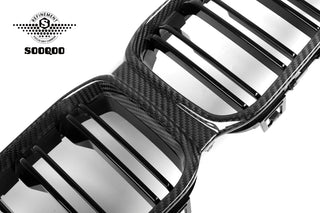 Double Slat (One-Piece) Front Grill for BMW F87 M2 Competition and CS