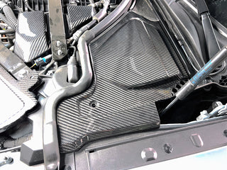 Engine Bay Carbon Fiber Top Corner Panels for BMW G8X M2 M3 M4
