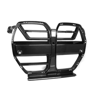 SQ-A Style Prepreg Carbon Fiber Grill for BMW M3 G80 G81 and M4 G82 G83