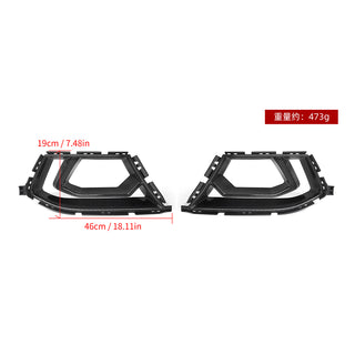 SQ Style Prepreg Carbon Fiber Front Duct for BMW M3 G80 G81 and M4 G82 G83