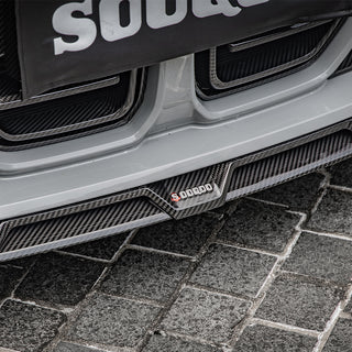 SQ Style Prepreg Carbon Fiber Front Lip for BMW M3 G80 G81 and M4 G82 G83