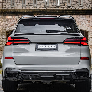 SQ Style Prepreg Carbon Fiber Roof Spoiler for BMW X5 G05 LCI Facelift (2024 - 2026)