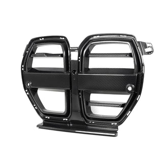 SQ-V Style Prepreg Carbon Fiber Grill for BMW M3 G80 G81 and M4 G82 G83