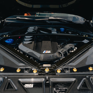 V1 Carbon Fiber Engine Cover for BMW G80 M3 and G82 M4