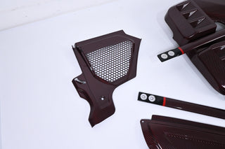 *SPECIAL* Red Carbon Fiber Prepreg Full Engine Bay Set for BMW M2 M3 M4