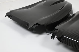 Prepreg Carbon Fiber Seat Backs (Full Replacements) for Coupe BMW Models M2 M4 M8 Comfort Seats with Latch