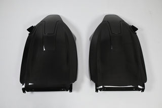 Prepreg Carbon Fiber Seat Backs (Full Replacements) for Coupe BMW Models M2 M4 M8 Comfort Seats with Latch