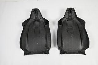 Prepreg Carbon Fiber Seat Backs (Full Replacements) for Coupe BMW Models M2 M4 M8 Comfort Seats with Latch