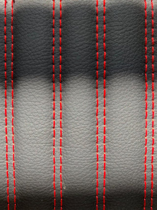 Premium Leather Floor Mats (Custom Made for Each Vehicle) | Striped Stitching